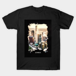 Los Angeles Oil Painting T-Shirt